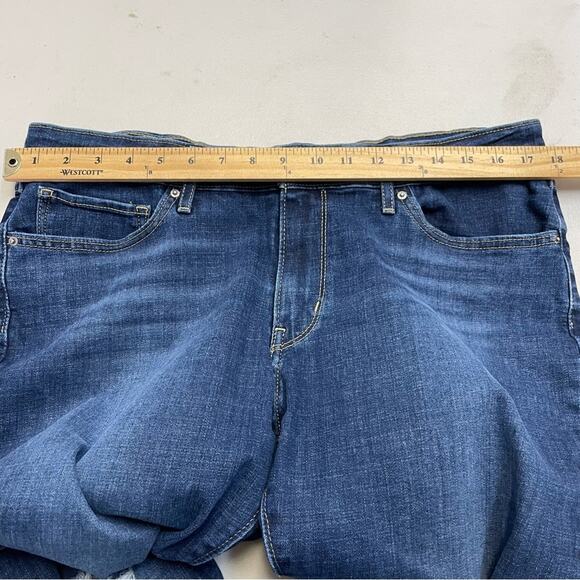 Levi's Women's Skinny Jeans - Dark Blue - Picture 14 of 16